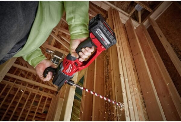 Milwaukee M18 FUEL HOLE HAWG Right Angle Drill review for electricians