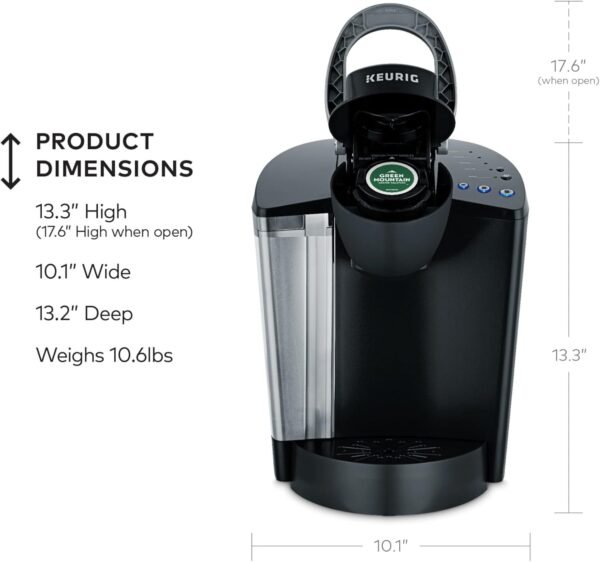 Keurig K-Classic Coffee Maker review exploring features, brew sizes, and performance