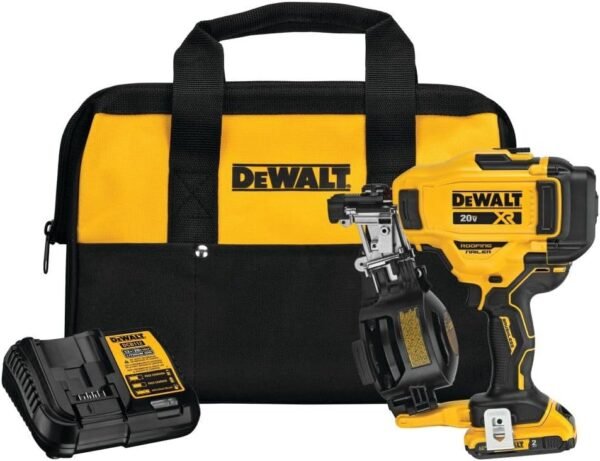 Comprehensive review of DEWALT DCN45RND1 cordless roofing nailer for precision and efficiency