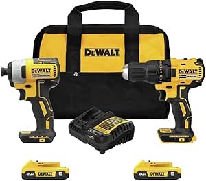 DEWALT 20V MAX Cordless Drill and Impact Driver Combo Kit review