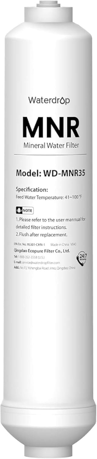 Comprehensive review of Waterdrop WD-MNR35 remineralization filter for reverse osmosis systems