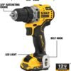 DEWALT 12V MAX Cordless Drill Driver Kit Review Compact and Powerful Performance