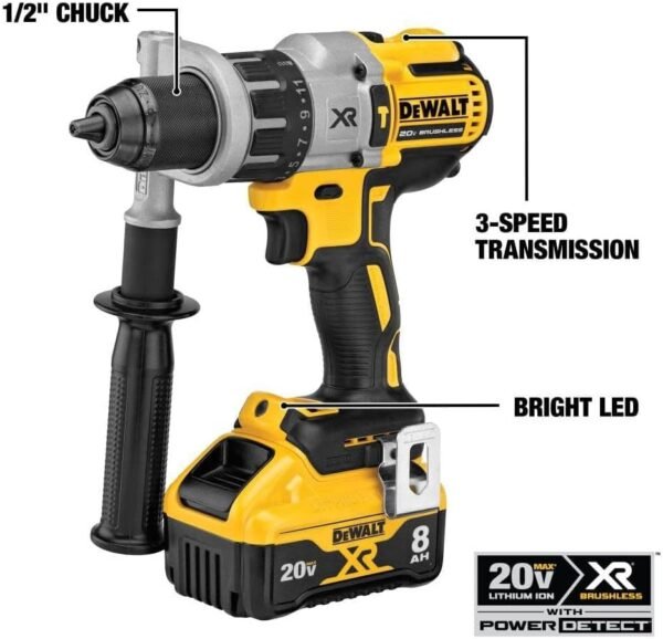 DEWALT 20V MAX XR Cordless Drill Combo Kit review with Hammer Drill and Impact Driver