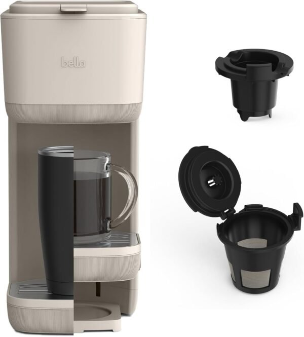 Review of BELLA Single Serve Coffee Maker for Pods and Ground Coffee Users