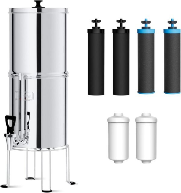 61aVkh6K8YL._AC_SL1500_ Waterdrop Gravity-fed Water Filter System review NSF Certified for Clean Alkaline Water