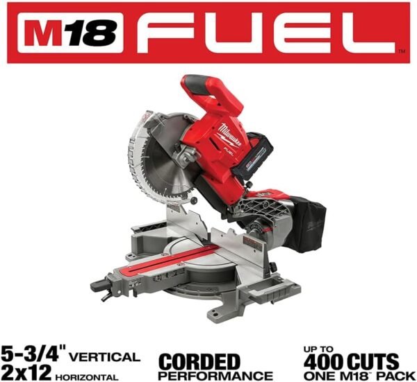 Milwaukee M18 Fuel 10in Dual Bevel Sliding Miter Saw review and performance insights