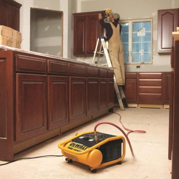 DEWALT D55140 Air Compressor Review Compact and Quiet Performance for Home and Jobsite