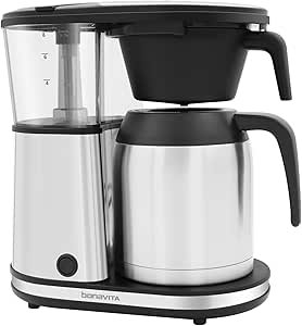 Bonavita 8 Cup Coffee Maker Review SCA Certified Thermal Carafe Brewing