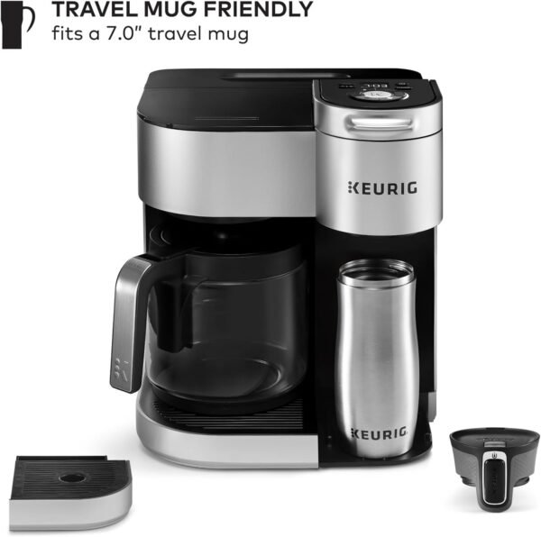 61d4XvcqKiL._AC_SL1500_ Keurig K-Duo Special Edition Coffee Maker review versatile brewing with sleek design