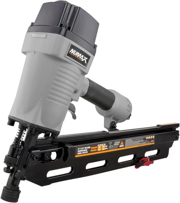 61dO1BwPxQL._AC_SL1300_ NuMax SFR2190 Framing Nailer Review Durable Pneumatic Tool for Construction Projects