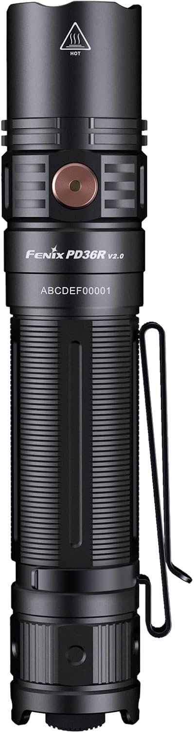 Fenix PD36R Tactical Flashlight Review Powerful 1700 Lumen USB Rechargeable Light