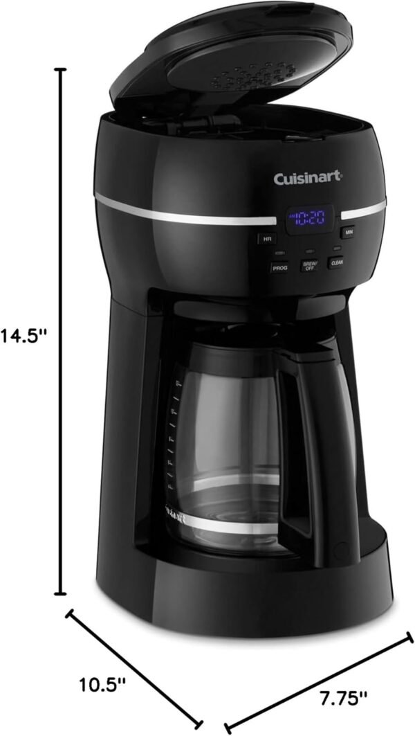 61gYxalHA1L._AC_SL1500_ Cuisinart 12-Cup Programmable Coffeemaker DCC-1500TG Review Modern Design and Advanced Features