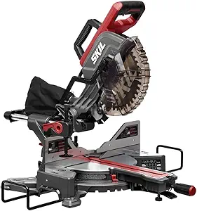 Skil MS6305-00 10" Dual Bevel Sliding Compound Miter Saw review and features