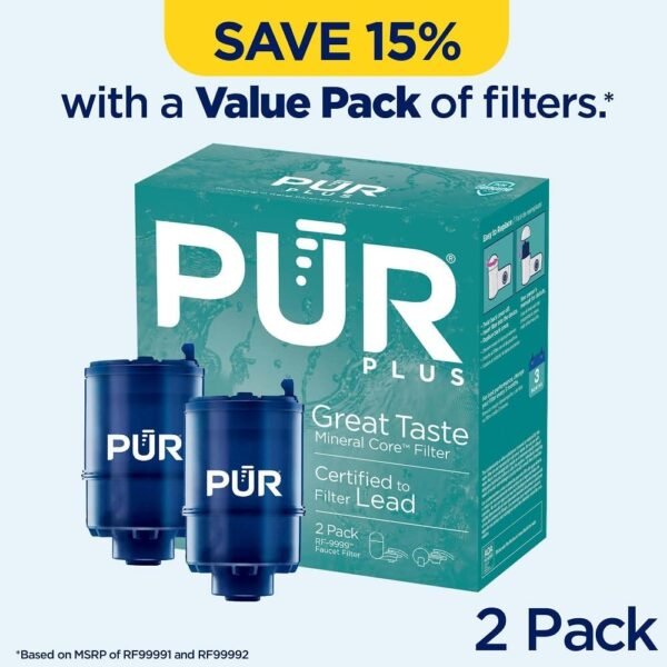 PUR PLUS Faucet Water Filter Review Genuine Mineral Filtration and Lead Removal Test