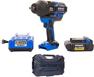 Kobalt XTR 24-Volt Cordless Impact Wrench review powerful performance and torque insights