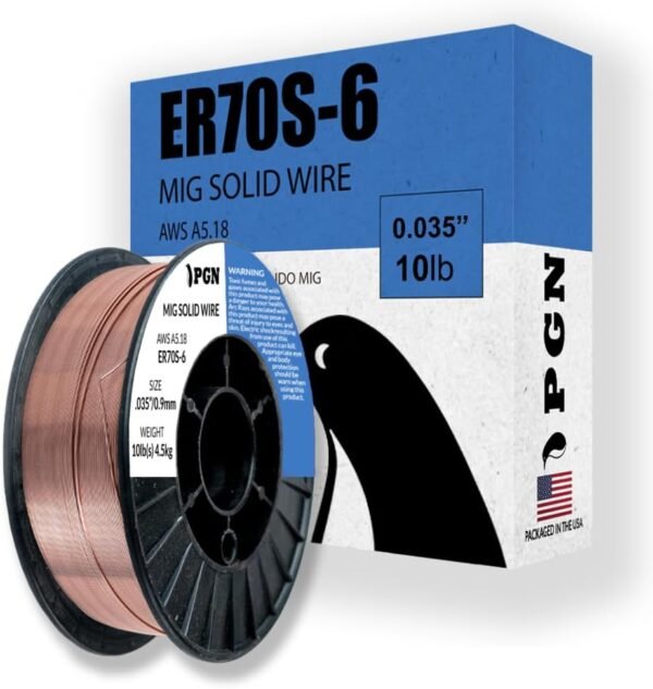 61ishKAVlL._AC_SL1000_ PGN Solid MIG Welding Wire Review Best Mild Steel Wire for Precision