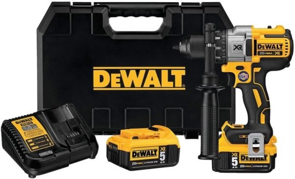 61jKkypIOkL._AC_SL1000_ DEWALT 20V MAX XR Brushless Drill Driver review Powerful Kit with 3-Speed Options