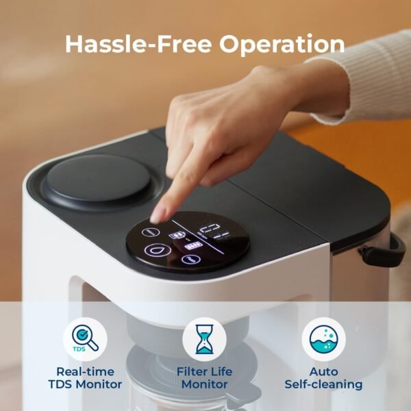 61m6FGPrIlL._AC_SL1500_ Bluevua RO100ROPOT-Lite UV Reverse Osmosis System review 7-stage countertop water filter tested