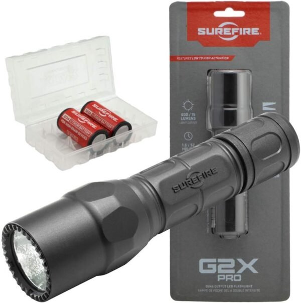 SureFire G2X Pro Tactical Flashlight Review 600 Lumens LED Performance and Durability