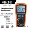 Klein Tools ET600 Multimeter Review Comprehensive Look at Performance, Insulation Testing, and Features