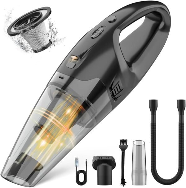 61nANHvgJeL._AC_SL1059_ Handheld Vacuum Review BSRCO Cordless Matte Design with 30-Minute Runtime