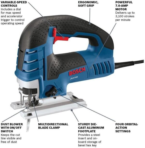 BOSCH JS470E Jig Saw Review A Deep Dive Into Its Precision and Power
