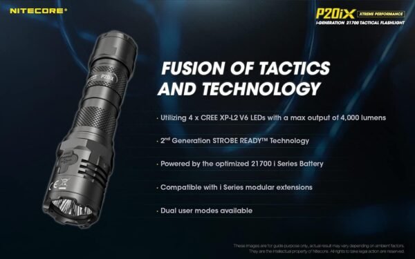 Comprehensive review of the Nitecore P20iX tactical flashlight with 4000 lumens