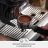 Breville Barista Express Impress Espresso Machine BES876BSS review with features and performance insights