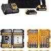 61qkm8jrJDL.__AC_SX300_SY300_QL70_ML2_ DEWALT 20V MAX Cordless Drill DCD771C2 Review with 100-Piece Accessory Set Insights