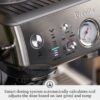 Breville Barista Express Impress Espresso Machine BES876BSS review with features and performance insights