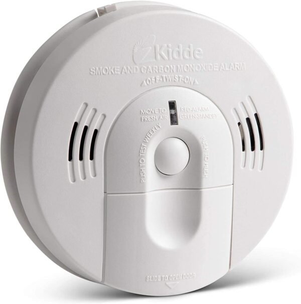 61tI9Tu-zIL._AC_SL1500_ Kidde Smoke and Carbon Monoxide Detector KN-COSM-BA review with voice alerts and battery power
