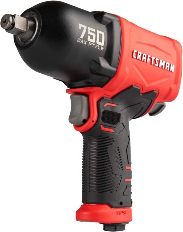 Comprehensive review of the Craftsman CMXPTSG1003NB air impact wrench's 750 ft-lbs power