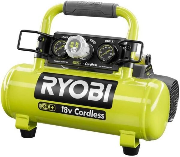 61vY8IQ6YkL._AC_SL1000_ RYOBI ONE+ Portable Air Compressor P739 Review A Compact Cordless Tool for Tire Inflation