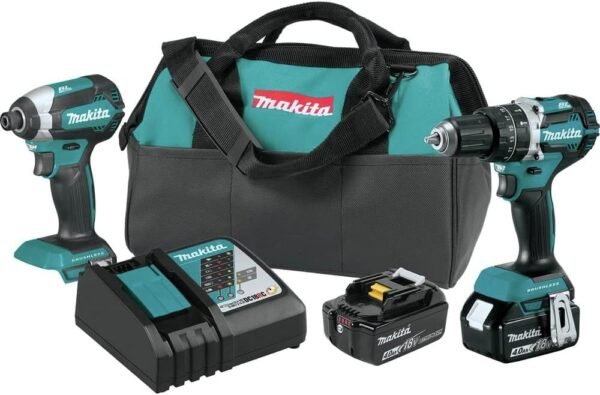 Makita XT269M 18V LXT Cordless Drill and Impact Driver Kit Review