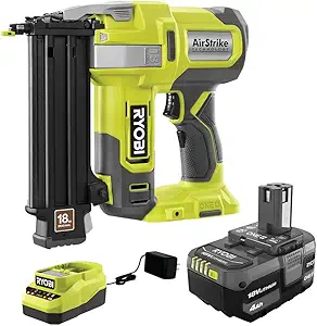 61wKgVQdz2L.__AC_SX300_SY300_QL70_FMwebp_ RYOBI P321 Brad Nailer Review Lightweight Cordless Power Tool with AirStrike Technology