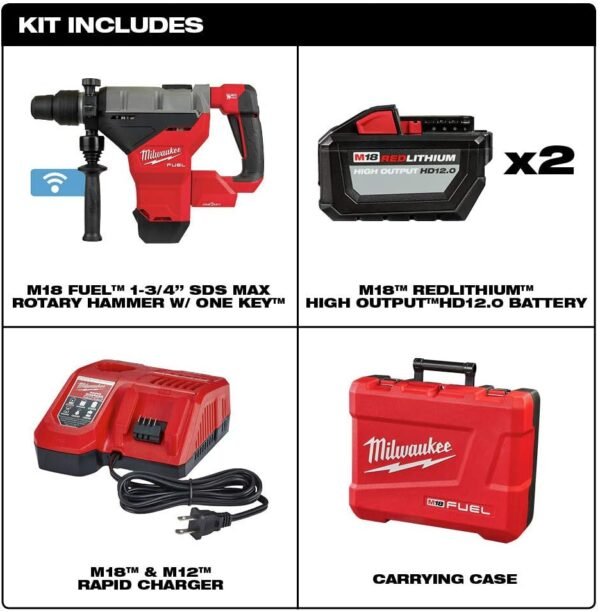 Milwaukee M18 Fuel Rotary Hammer 2718-22HD review the ultimate cordless power tool