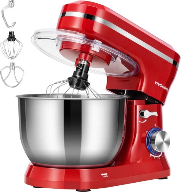 71-eG5VR3LL._AC_SL1500_ VIVOHOME Stand Mixer Review 4.75 Quart Kitchen Electric Mixer with 8 Speeds