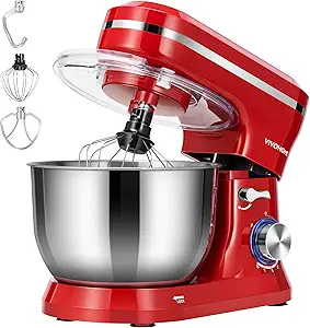 71-eG5VR3LL.__AC_SX300_SY300_QL70_FMwebp_ VIVOHOME Stand Mixer Review 4.75 Quart Kitchen Electric Mixer with 8 Speeds