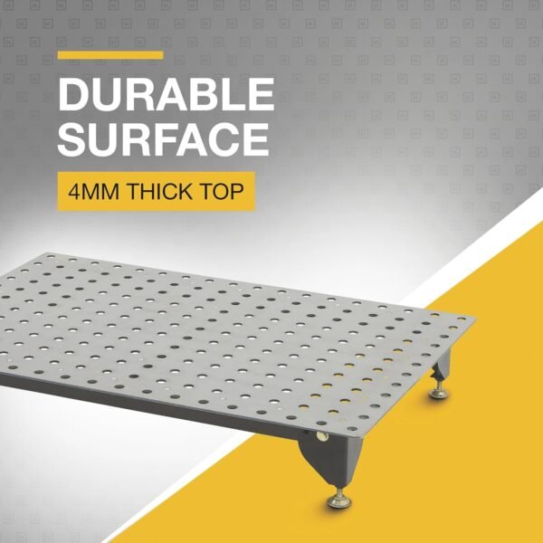 Review of Klutch Steel Welding Table 61158 with 16mm Holes and Fit-Up Kit