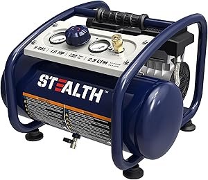 Stealth Air Compressor 3 Gallon Review Quiet, Portable, and Oil-Free Performance