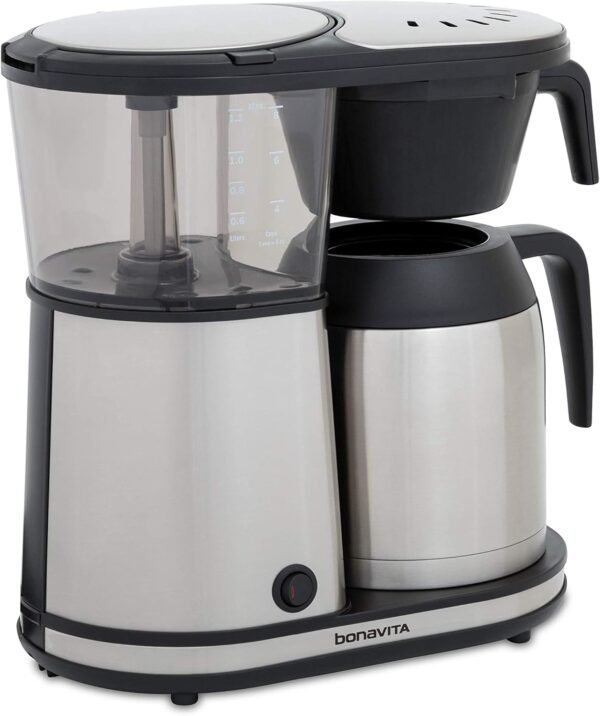 7131LhFTKL._AC_SL1500_ Bonavita 8 Cup Coffee Maker Review SCA Certified Thermal Carafe Brewing