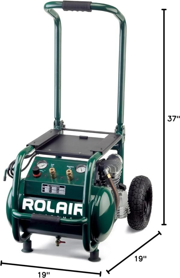 Rolair Air Compressor VT25BIG review portable 2.5 HP performance insights
