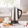Elite Gourmet EC812 Coffee Percolator Review Best 12-Cup Stainless Steel Brewer for Home Use