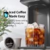 KIDISLE KC311 Coffee Maker Review Compact Drip Machine with Iced and Bold Settings