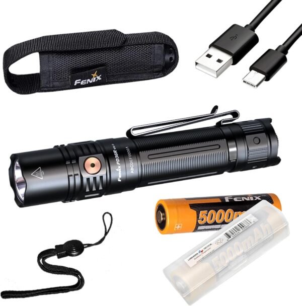 Fenix PD36R Tactical Flashlight Review Powerful 1700 Lumen USB Rechargeable Light