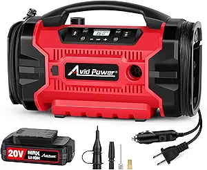 Review of Avid Power Tire Inflator ACAP328 Portable Air Compressor for Cars and More