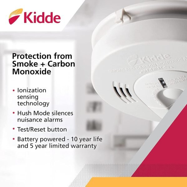 716gDlHuqWL._AC_SL1500_ Kidde Smoke and Carbon Monoxide Detector KN-COSM-BA review with voice alerts and battery power