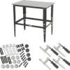 Review of Klutch Steel Welding Table 61158 with 16mm Holes and Fit-Up Kit