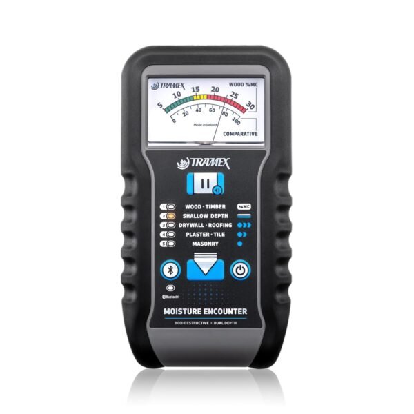 Comprehensive review of Tramex ME5 moisture meter for wood and drywall testing