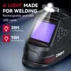 71GiFF1Vw7L._AC_SL1500_ ARCCAPTAIN Welding Helmet XK-LY800H Review Large View Auto Darkening True Color